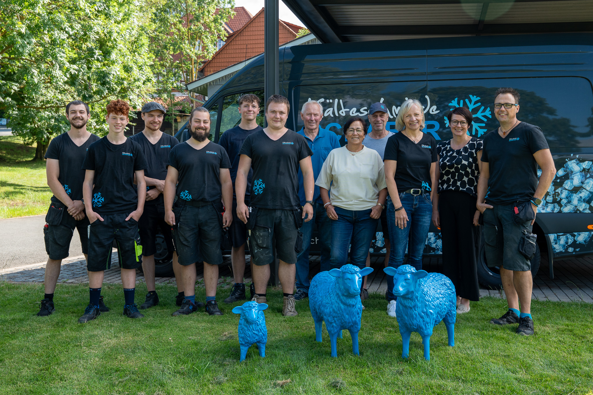 Das Team der Kälteschmiede Schäfer